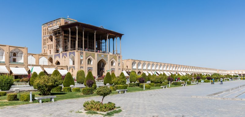 سردر عالیقاپو قزوین
